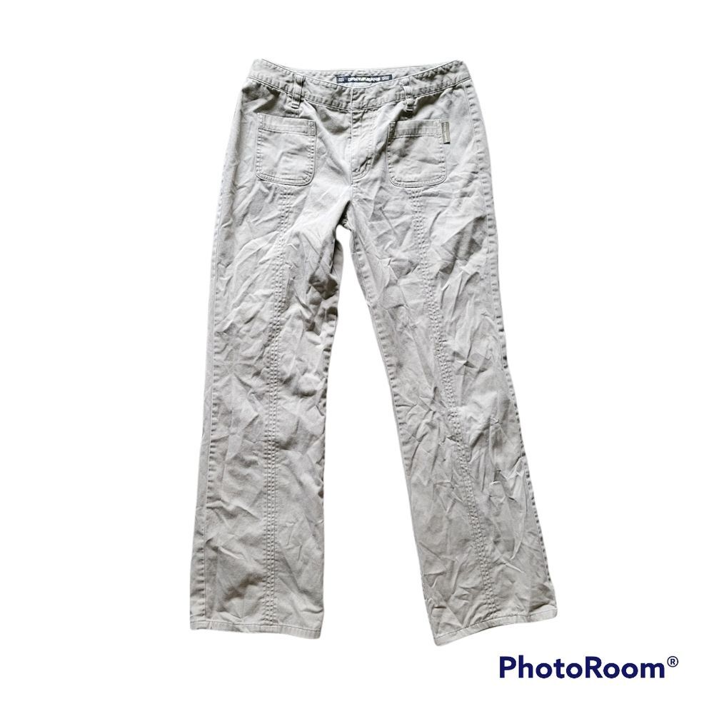 DKNY JEANS KHAKI PANTS - 6L